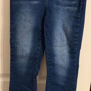 Roma Studio denim jeans frayed hem